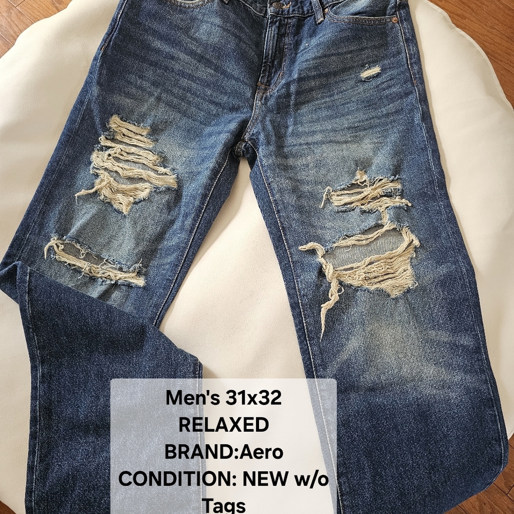 Aeropostale Mens Relaxed Jeans 31x32